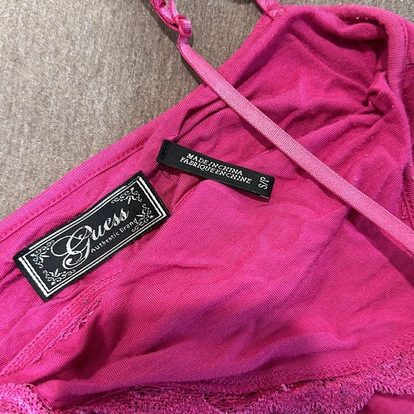 GUESS? Pink Top - Picture 3 of 3